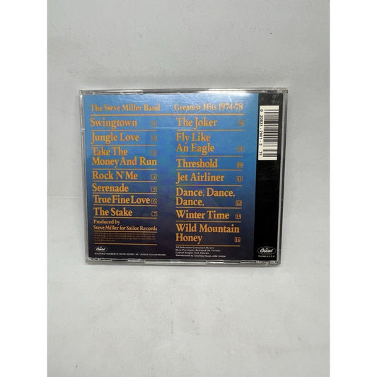 The Steve Miller Band – Greatest Hits 1974–78 (CD, 1988 Capitol Reissue) Rock - thriftgoblin