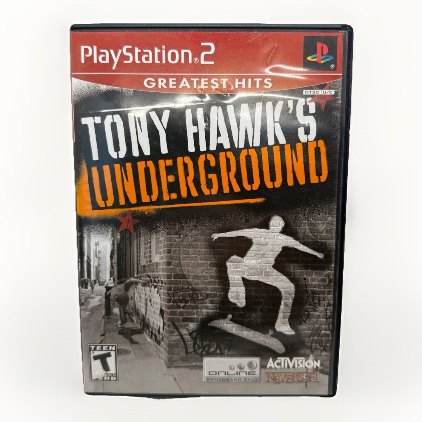 Tony Hawk’s Underground Greatest Hits PlayStation 2 PS2 Tested Complete Disc Set - thriftgoblin