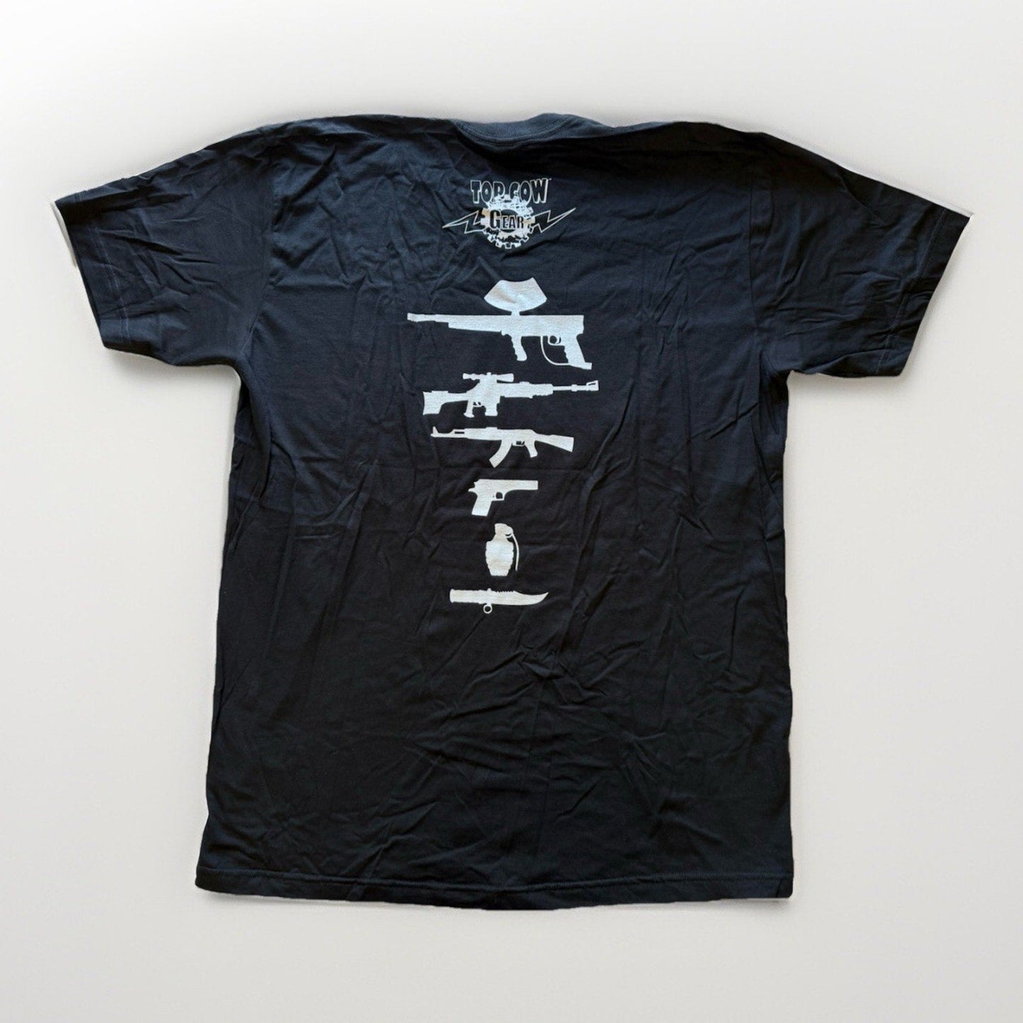 Top Cow Gear WANTED T-Shirt XL Black American Apparel Rare Promo Comic Tee Guns - thriftgoblin