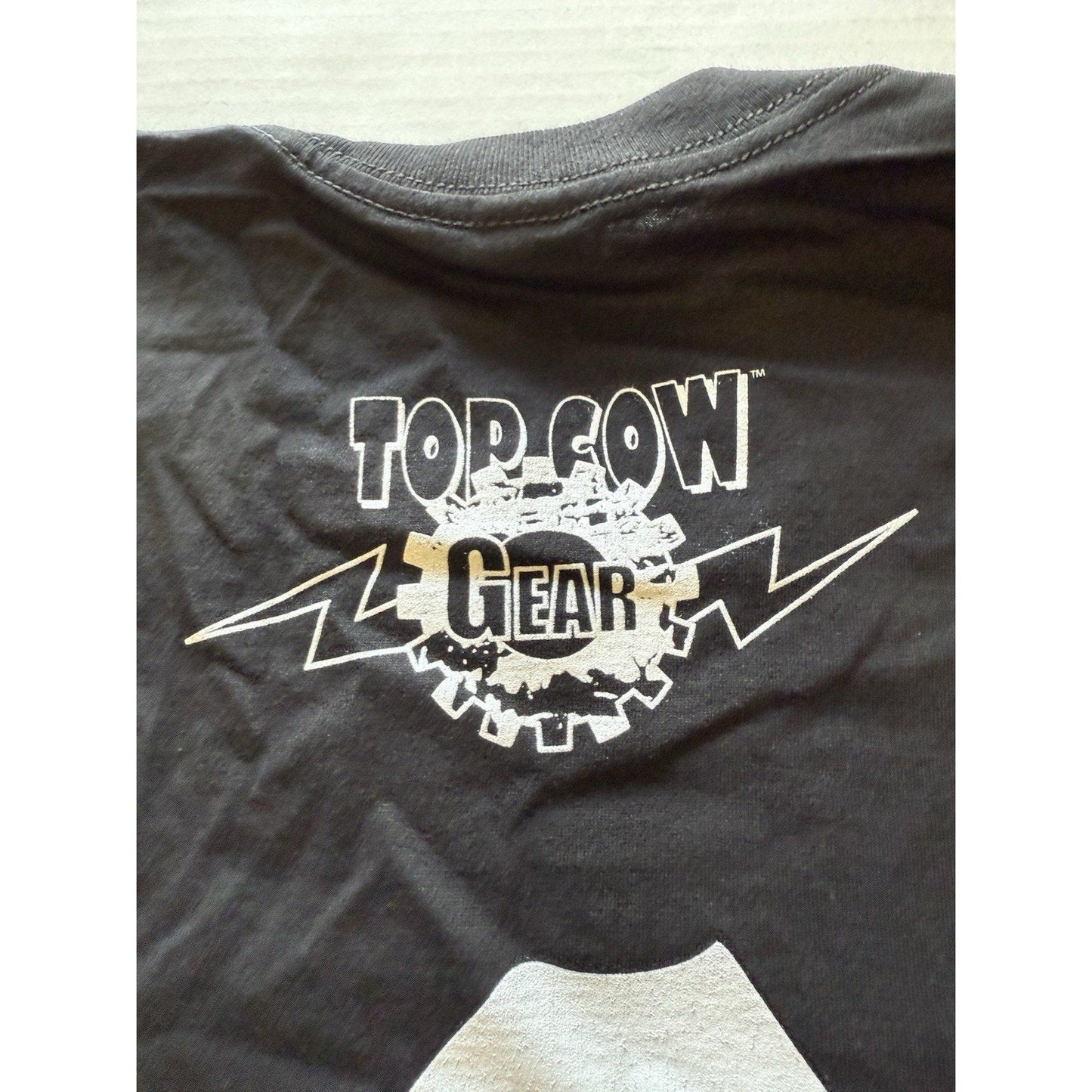 Top Cow Gear WANTED T-Shirt XL Black American Apparel Rare Promo Comic Tee Guns - thriftgoblin