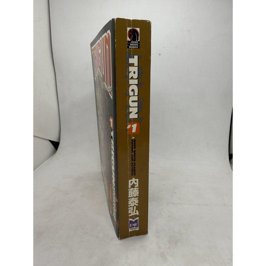 Trigun Volume Vol. 1 Manga by Yasuhiro Nightow English Dark Horse Manga 2003 - thriftgoblin