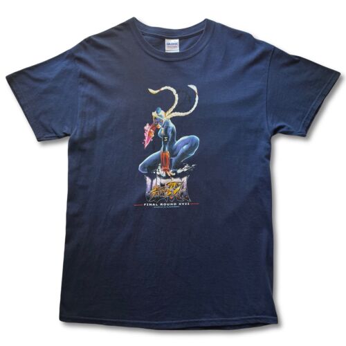 Ultra Street Fighter IV USA Final Round Tournament Shirt Medium Capcom Decapre - thriftgoblin