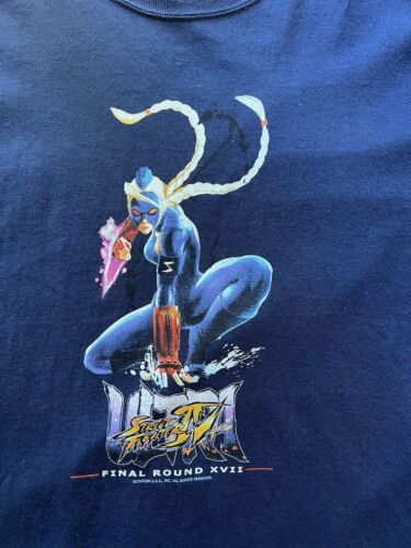 Ultra Street Fighter IV USA Final Round Tournament Shirt Medium Capcom Decapre - thriftgoblin