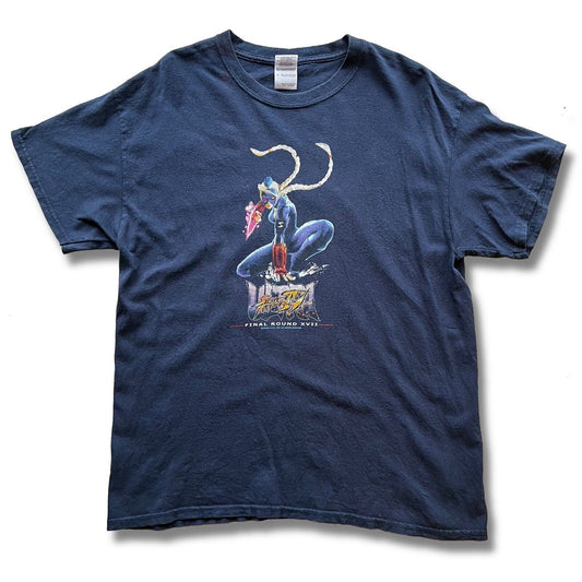 Ultra Street Fighter IV USA Final Round Tournament Shirt Sz Large Capcom Waifu - thriftgoblin