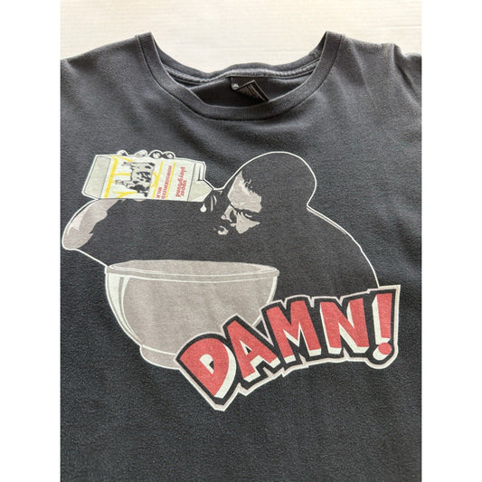 Upper Playground Friday Movie “DAMN!” Cereal Scene T-Shirt Men’s XL Ice Cube - thriftgoblin