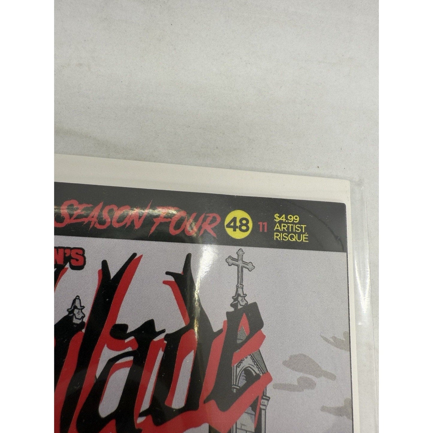 Vampblade Season 4 48 Artist Risqué Variant Cover Danger Zone Mature 2019 Lewd - thriftgoblin