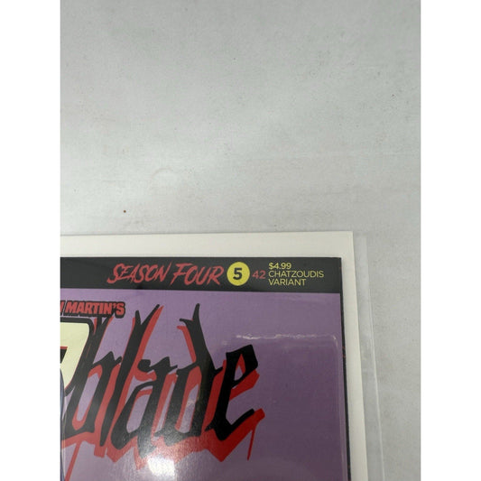 Vampblade Season 4 5 Chatzoudis Risqué Variant Action Lab Danger Zone Pin Up - thriftgoblin