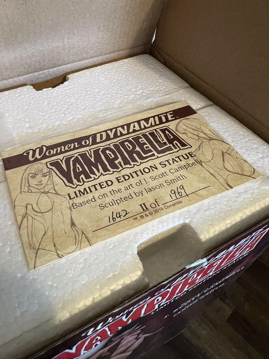 Vampirella 1642 Women of Dynamite Statue Limited Ed J Scott Campbell & Smith - thriftgoblin