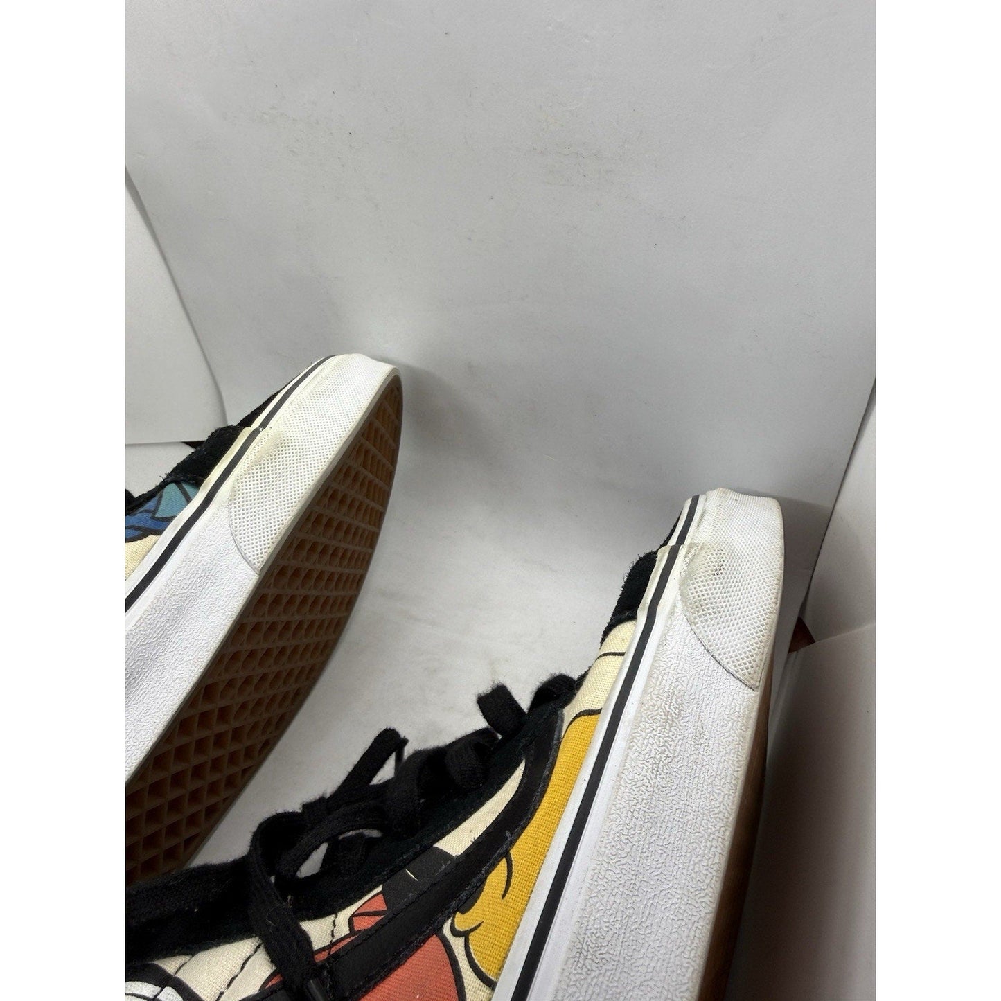Vans Disney SK8 - Hi Reissue Mickey & Friends Box 11.5 Mens Black High Top Shoes - thriftgoblin