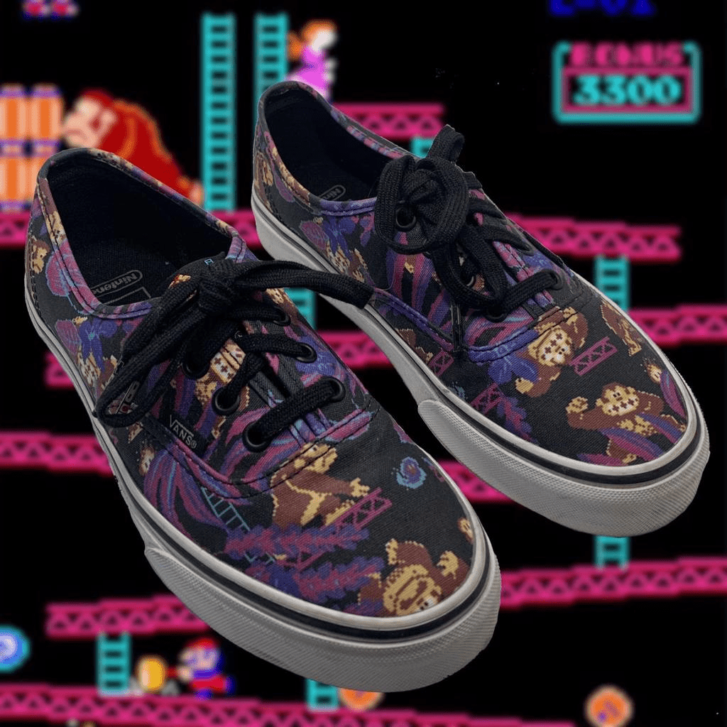 Vans X Nintendo Donkey Kong - thriftgoblin