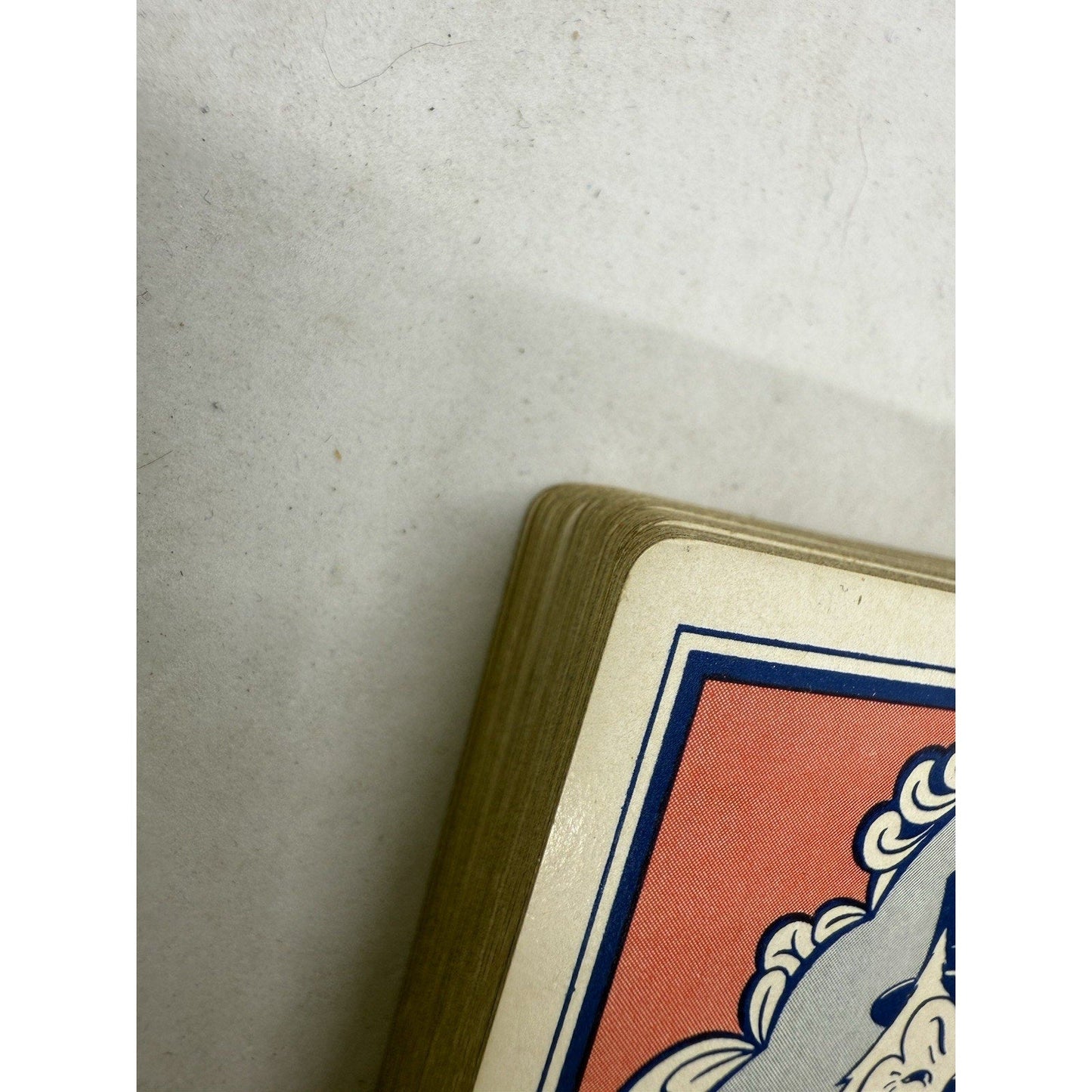 Vintage 1950s Fifty - Two Art Studies Pin - Up Playing Cards with Box Lewd Wolf Back - thriftgoblin