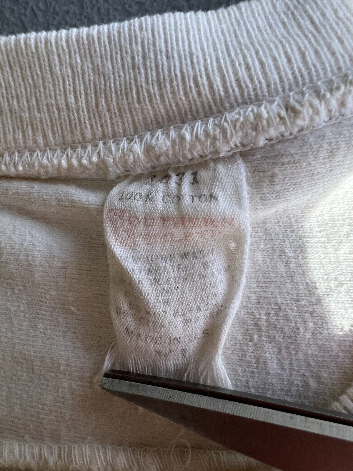 Vintage 49ers Property Of San Francisco Shirt. Rare Single Stitch Long Sleeve - thriftgoblin