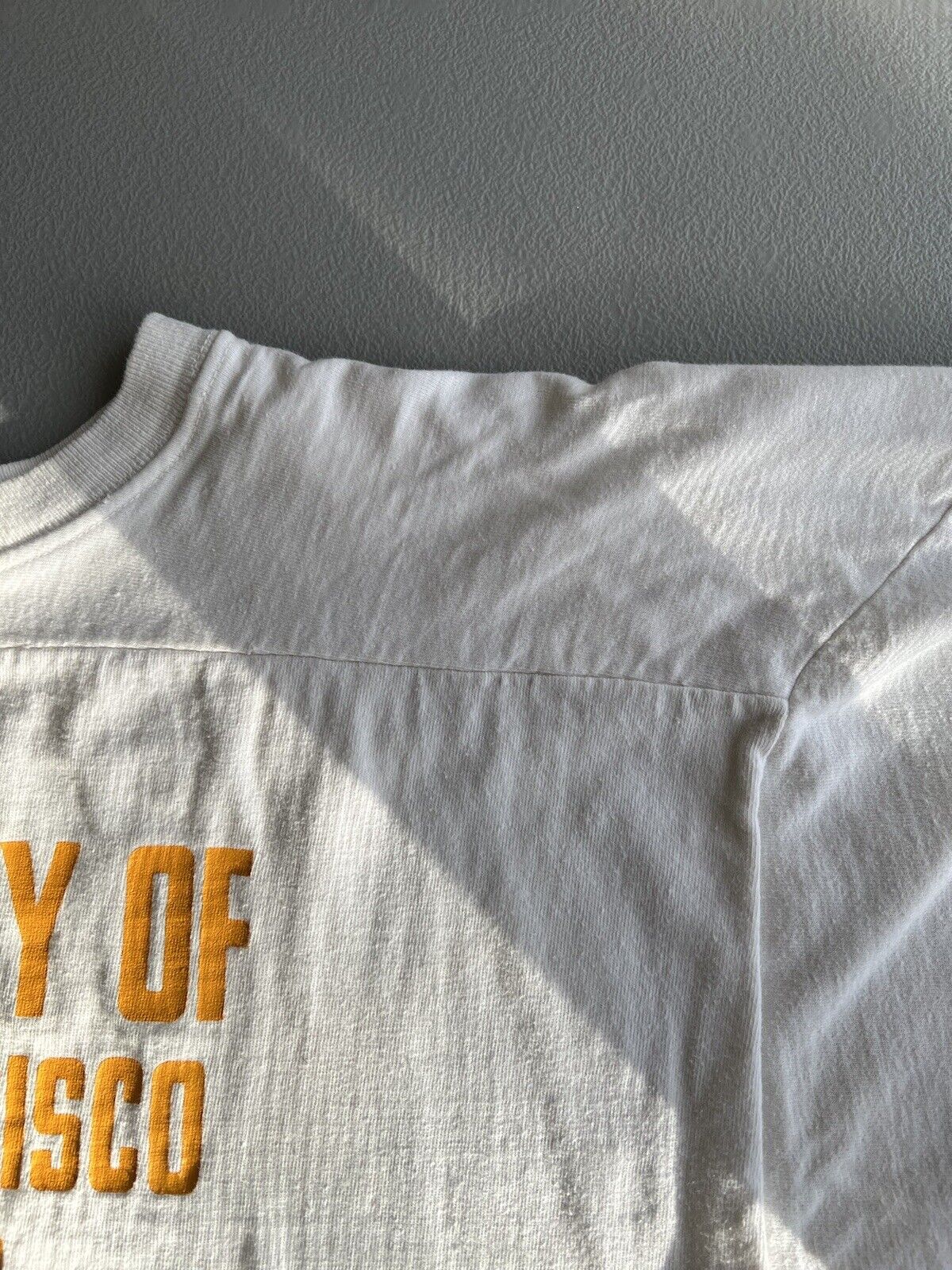 Vintage 49ers Property Of San Francisco Shirt. Rare Single Stitch Long Sleeve - thriftgoblin