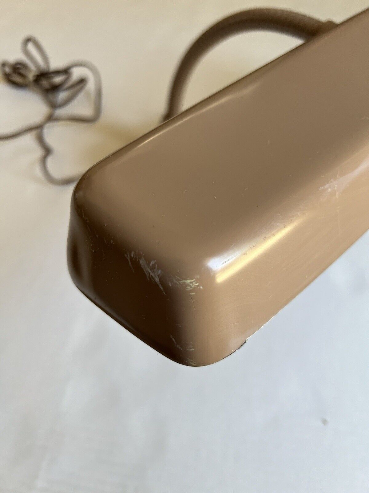 Vintage 60 MARKS Deluxe MCM Gooseneck Metal Desk Lamp Industrial Drafting Light - thriftgoblin