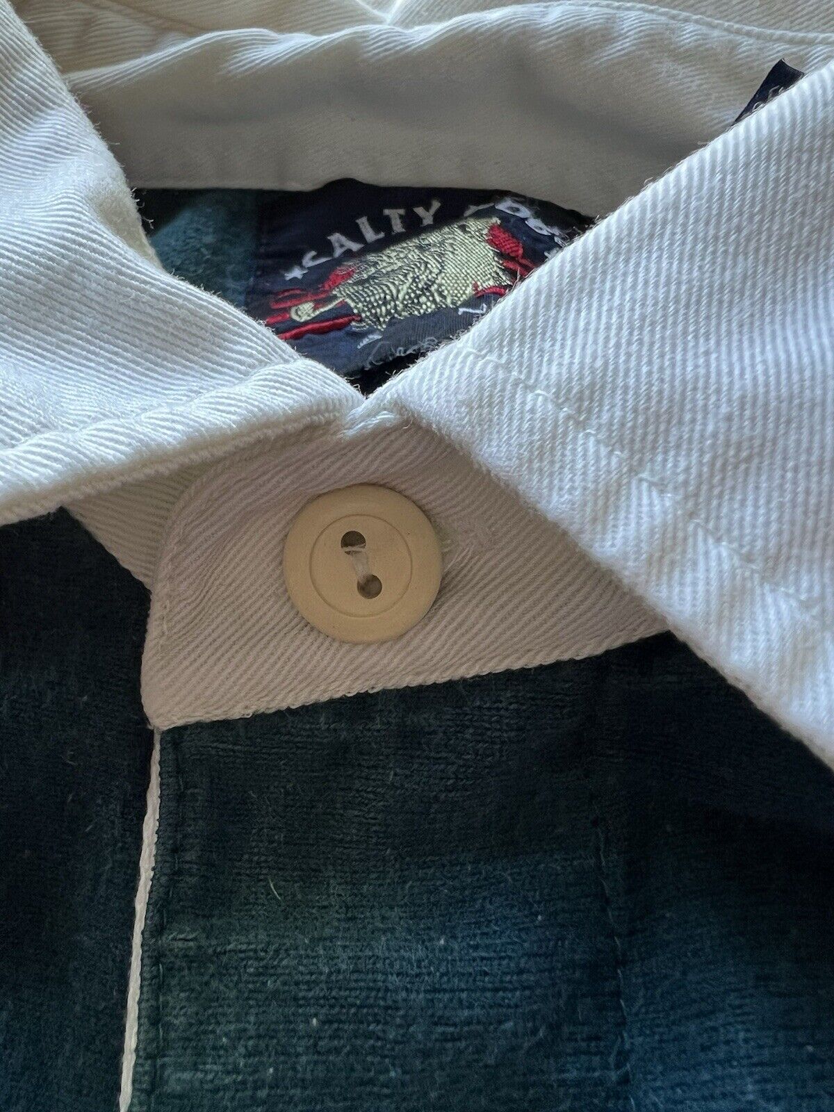 VINTAGE 90s GANT Salty Dog Rugby Polo Shirt Long Sleeve Striped Tall Long Sleeve - thriftgoblin