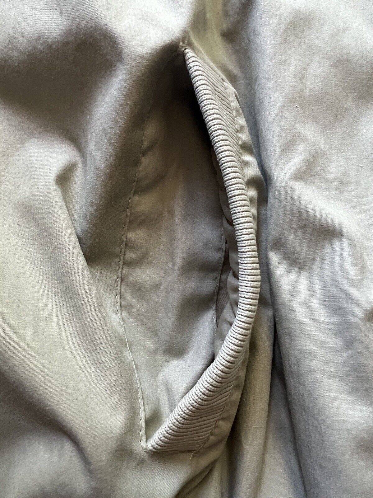 Vintage Members Only Beige Full Zip Polyester Blend Jacket Adult Size XL - thriftgoblin