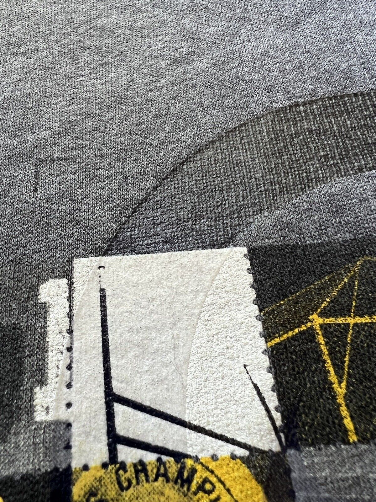 Vintage Nike Sweatshirt Men’s L Pullover Fleece Grey Activewear Y2K - thriftgoblin