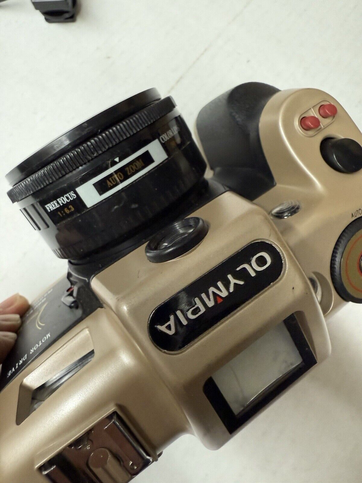 Vintage Olympia EL1124 35mm Film Camera Kit Combo With Flash with Box And Case - thriftgoblin