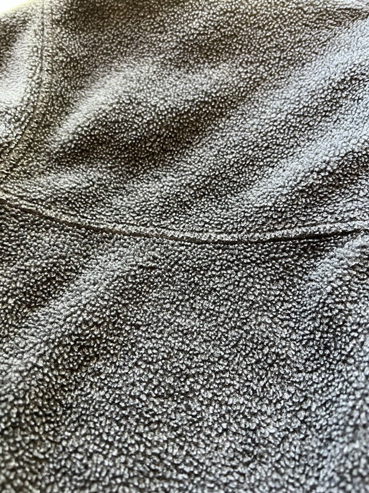 VINTAGE Patagonia Jacket Womens XL Grey Fleece Sweater Full Zip USA - thriftgoblin