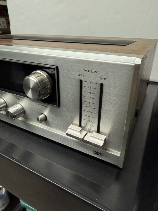 VINTAGE REALISTIC STA - 84 STEREO RECEIVER TESTED Turns On Beautiful Sound System - thriftgoblin