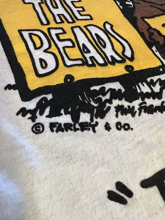 Vintage Single Stitch Lake Tahoe Funny Do Not Feed The Bears Tshirt Graphic - thriftgoblin