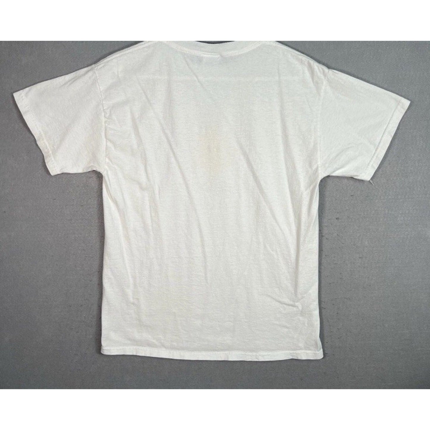 Vintage Smiley Sun “Ray of Sunshine” Lewd Comic Funny White Shirt M USA One Big - thriftgoblin
