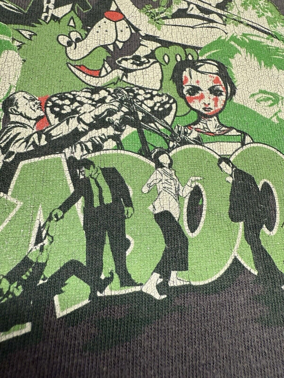 Vintage Upper Playground “Tarantino” Kill Bill Graphic Tshirt Bay Area Rare XL - thriftgoblin