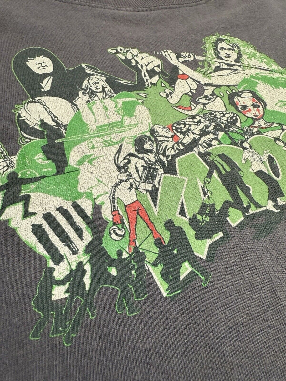 Vintage Upper Playground “Tarantino” Kill Bill Graphic Tshirt Bay Area Rare XL - thriftgoblin