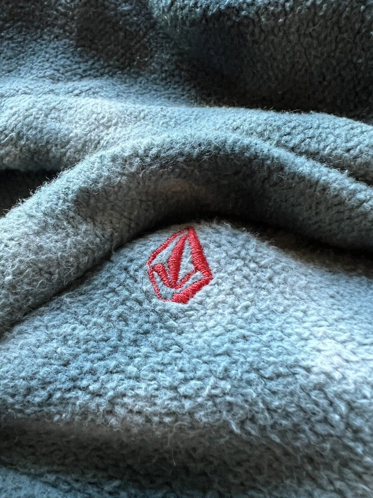 VOLCOM Marbram Mens Pullover Hoodie Mens Size Large Tie Dye Blue - thriftgoblin