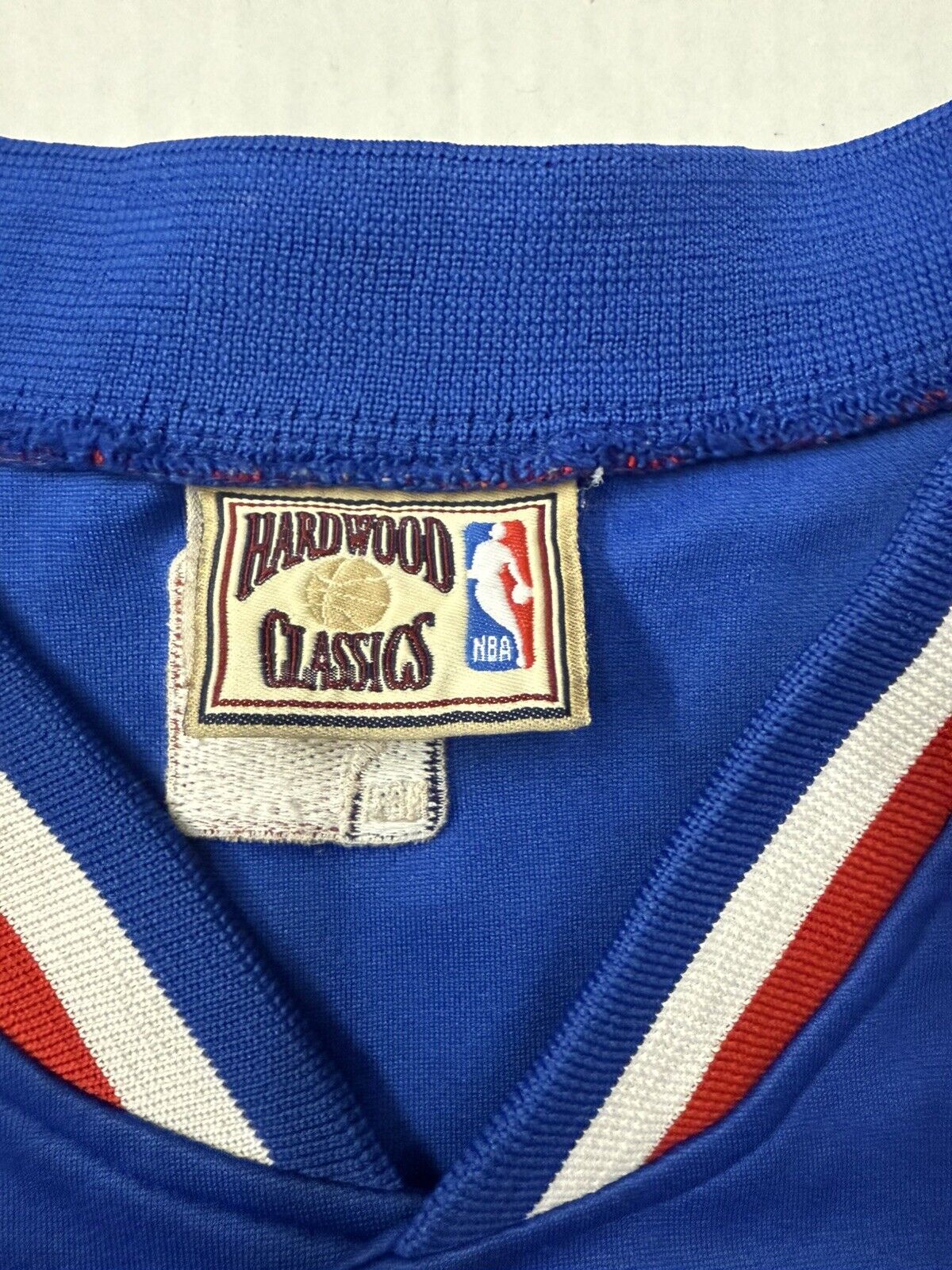 VTG Majestic NBA Hardwood Classics 2XL XXL New Jersey Nets Warm - Up SNAP Jersey - thriftgoblin