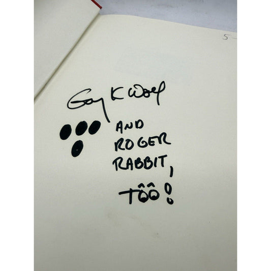 Who Censored Roger Rabbit? by Gary K. Wolf Signed 1981 Book Club Edition HC/DJ - thriftgoblin