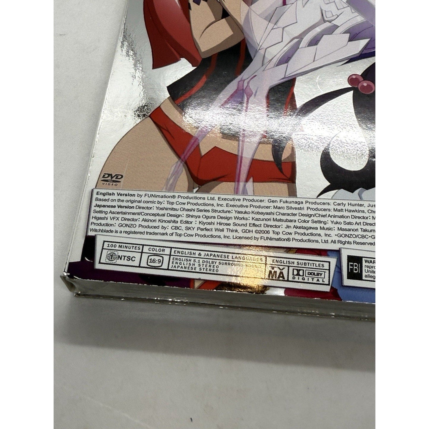 Witchblade Volume 4 DVD NEW With Slipcover English Top Cow Comics Animation - thriftgoblin