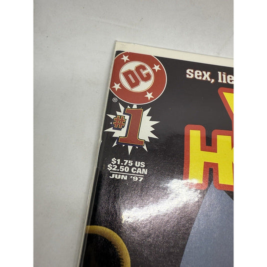 Young Heroes in Love 1 DC Comics Jun 1997 Superman Intro 1st Issue Raspler Vint - thriftgoblin