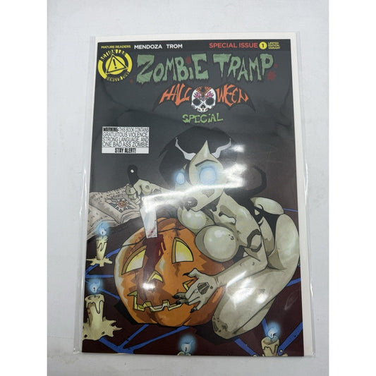 Zombie Tramp Halloween Special 1 Variant 2015 Dan Mendoza LTD Action Lab NM+ - thriftgoblin