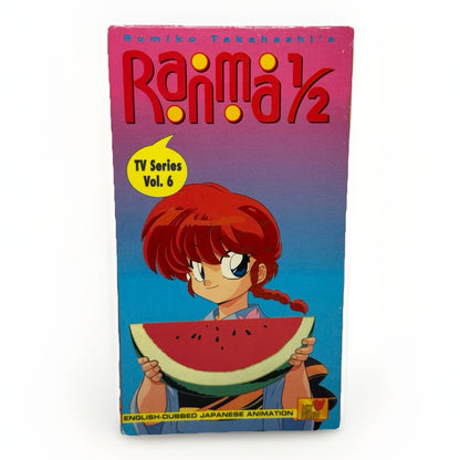 Ranma 1/2 TV Series Vol 6 VHS Viz Video Rumiko Takahashi Anime English Dub
