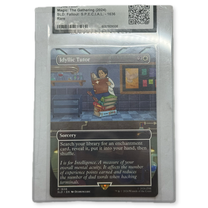 Magic The Gathering Idyllic Tutor Fallout SPECIAL CGC Authenticated Slab