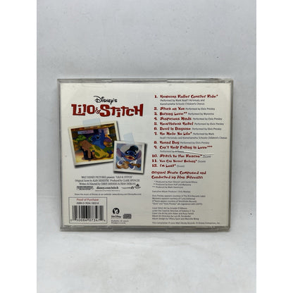 Disney’s Lilo & Stitch Soundtrack CD (2002) - Elvis, Wynonna, A*Teens Hawaii