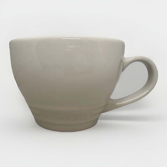 LE CREUSET Giant Cappuccino Cup 14 oz Bistro Mug Coffee Meringue 400ml Sec Choix