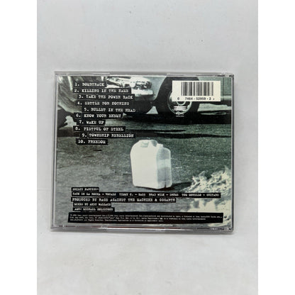 Rage Against The Machine CD Self-Titled Album 1992 Epic Records Clean Disc