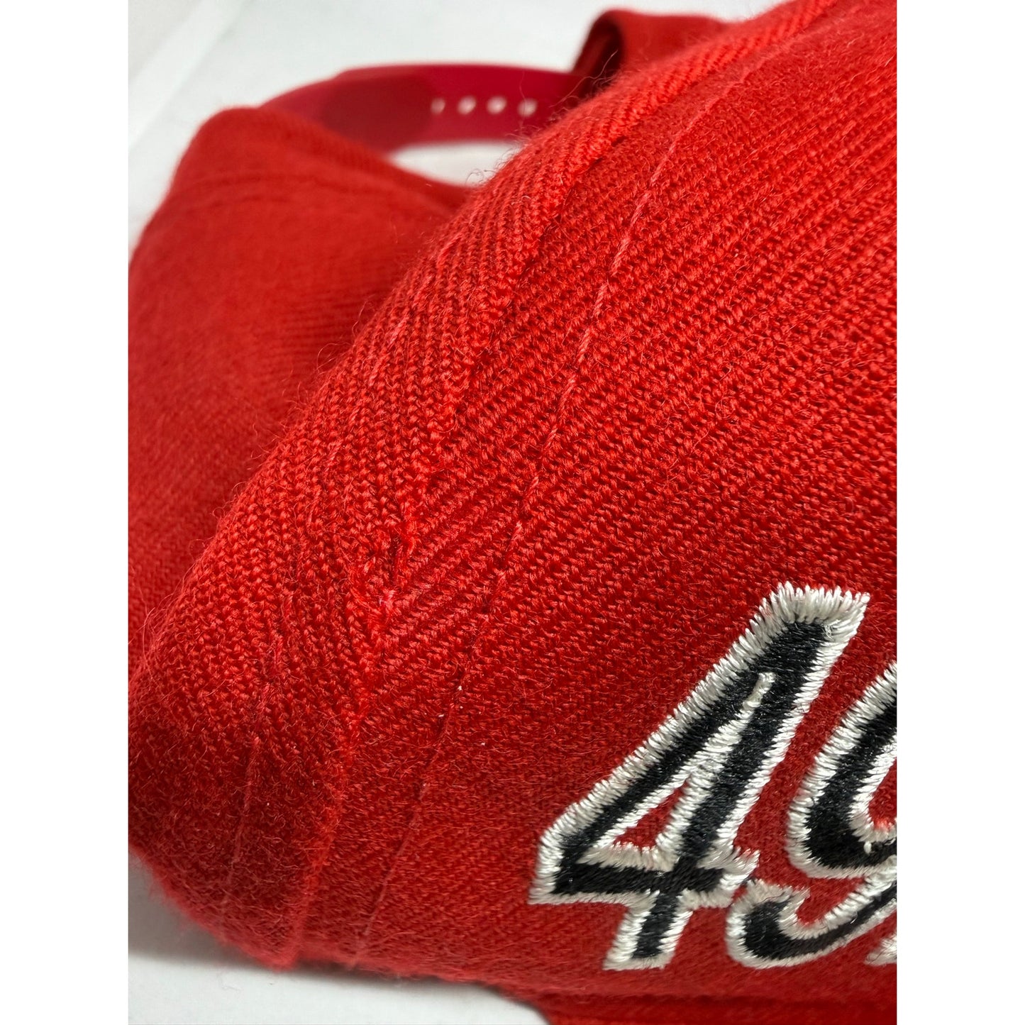 Vintage 90s Starter San Francisco 49ers Snapback Hat Wool NFL Red SF Cap Niner