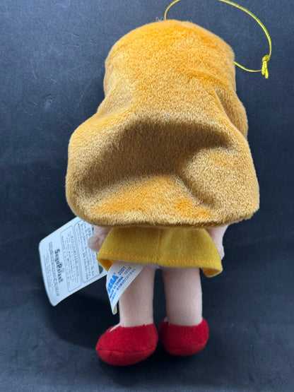 2001 Sega Evangelion Asuka Langley Plush Yellow Sundress Prize Rare