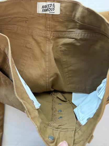 Naked & Famous True Guy Duck Canvas Selvedge Denim W30 10oz Japan Made Canada