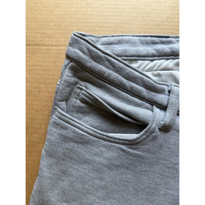 Naked & Famous Sweat Jeans Gray Fleece Joggers Men’s 33x36 Denim Look