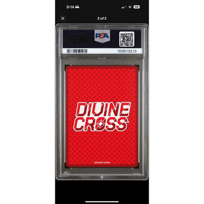 2024 DIVINE CROSS JAPANESE #24 I'M NOT NAKED, SO I'M NOT EMBARRASSED... PSA 9