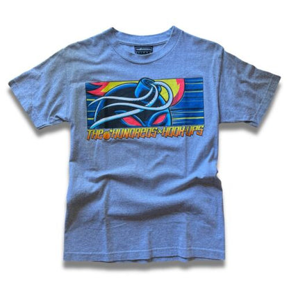The Hundreds x Hook-Ups Adam Bomb Red Eyes T-Shirt Grey Size Medium 2013