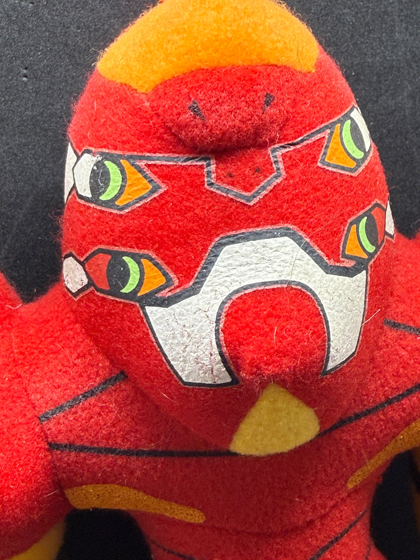 2001 Sega Neon Genesis Evangelion EVA-02 Unit Plush Prize Rare