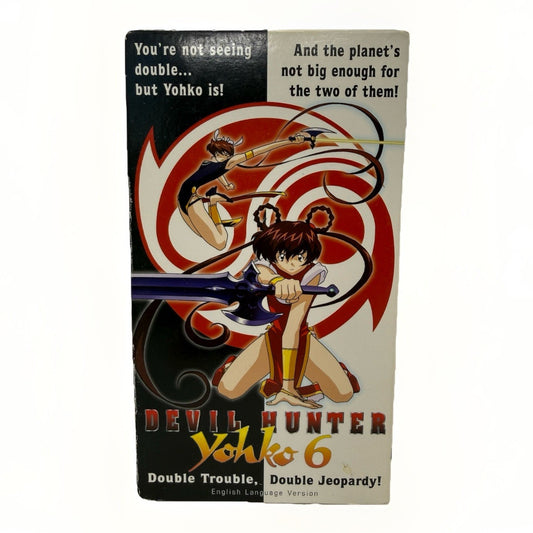 Devil Hunter Yohko 6 VHS 1995 ADV Films Anime English Dub Tested Rare OOP Japan
