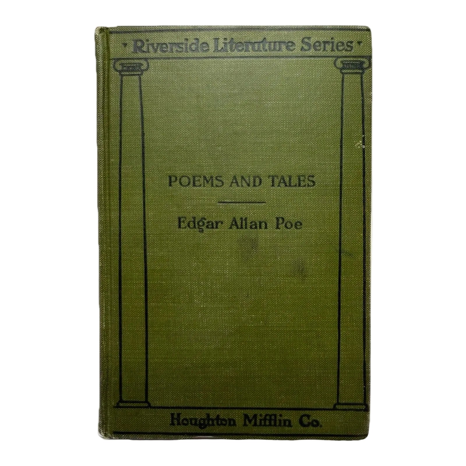 1898 Poems and Tales of Edgar Allan Poe - Riverside Literature Series Antique - thriftgoblin