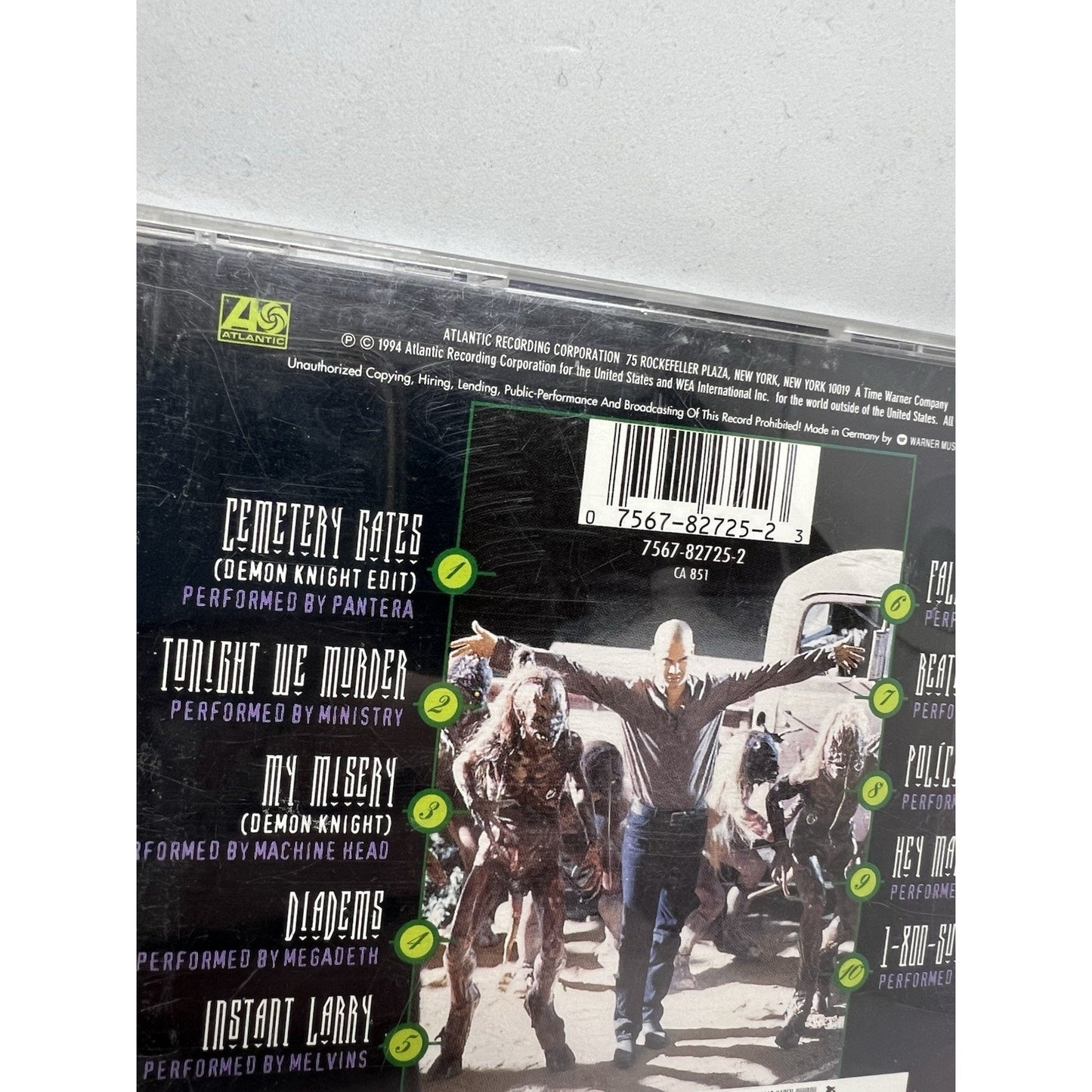 Tales from the Crypt: Demon Knight Soundtrack CD Pantera Megadeth Rollins Band