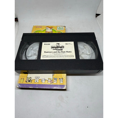 Hamtaro and the Ham-Hams VHS Viz Video Anime Little Hamsters Big Adventures